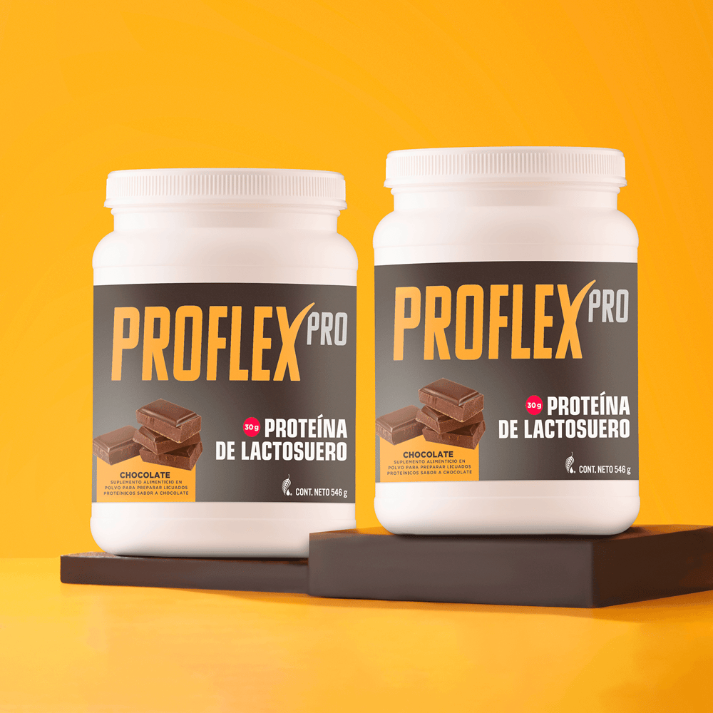 Dos licuados de batidos Proflex Pro