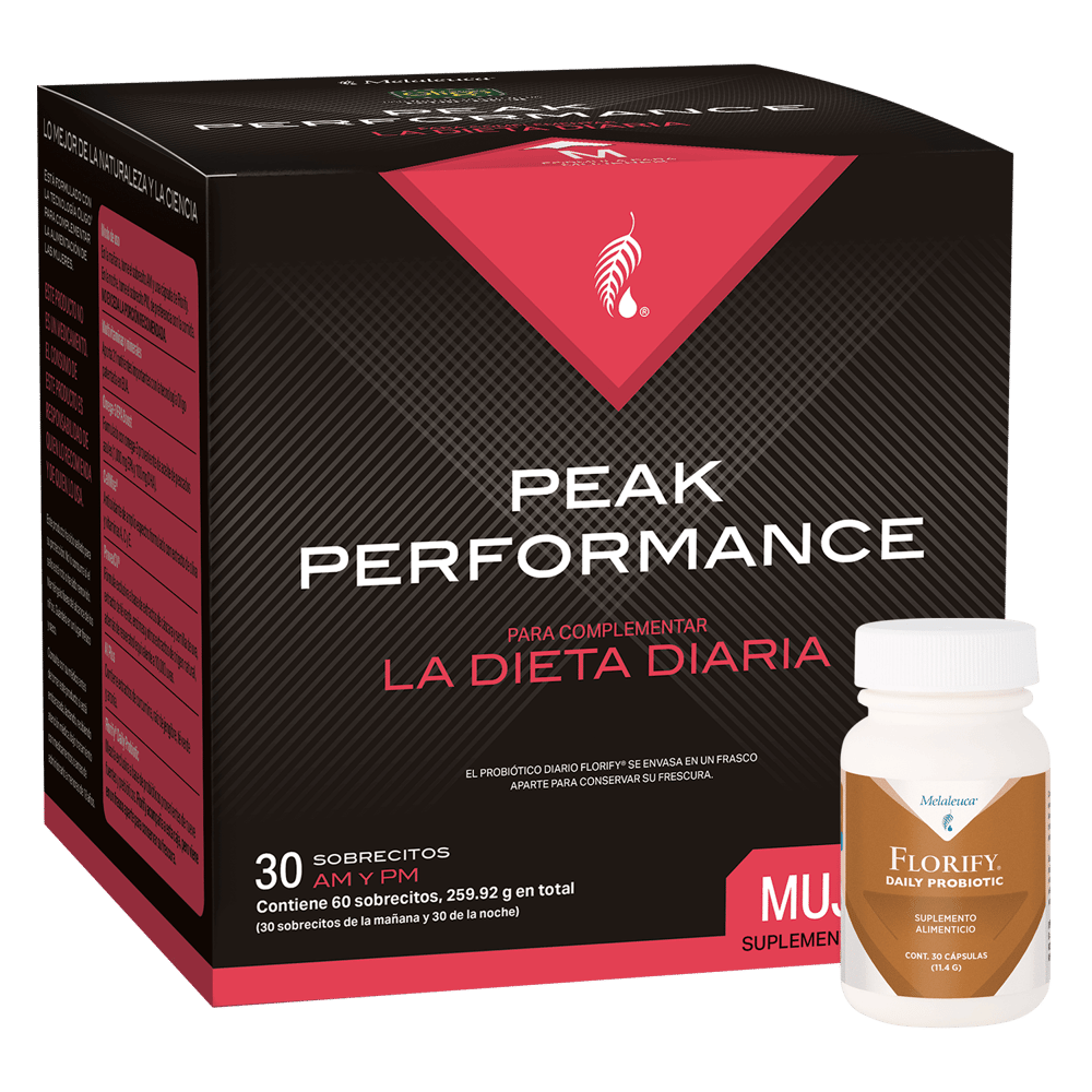 Paquete de nutrición Peak Performance: