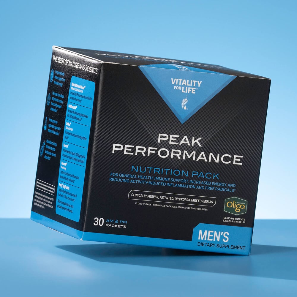 Peak Performance Nutrition Pack: Men