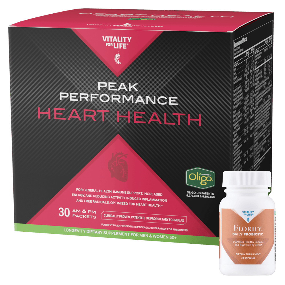 Peak Performance Heart Health Pack: Longevity 50+