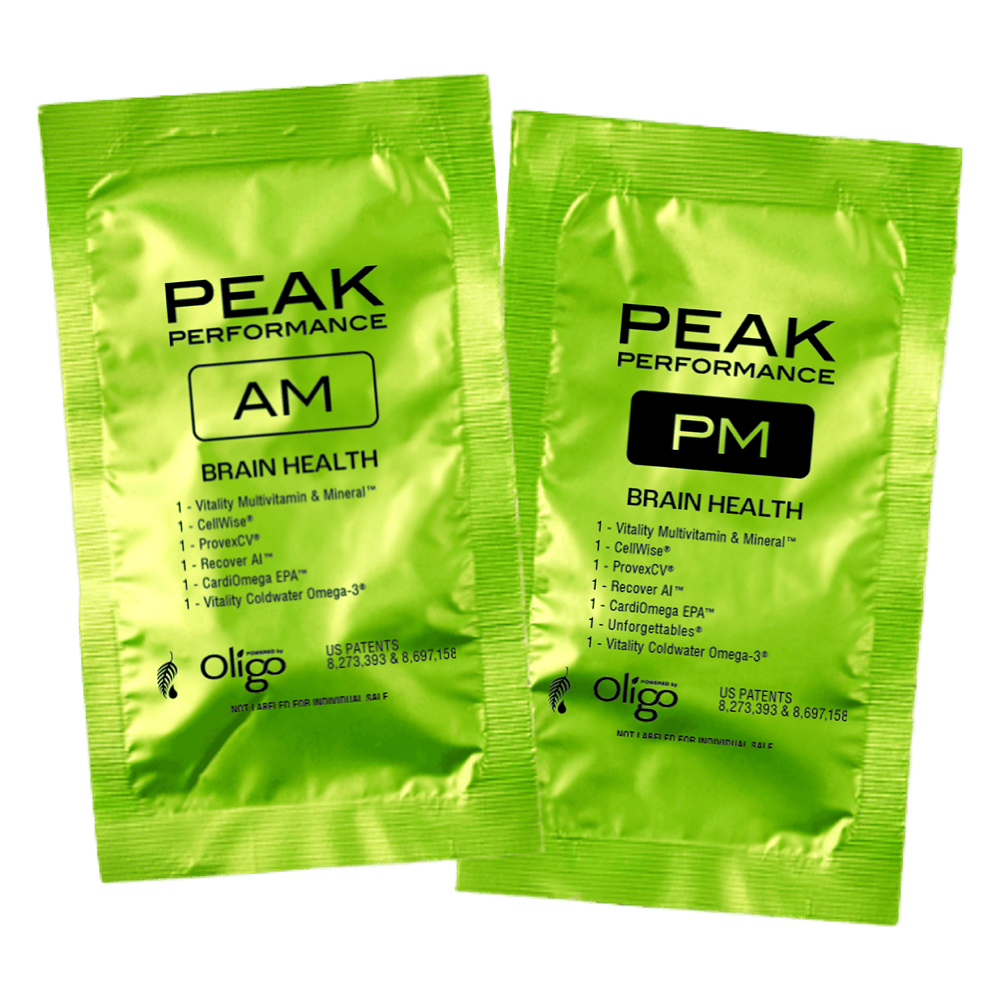 Peak Performance Brain Health Pack: Longevity 50+