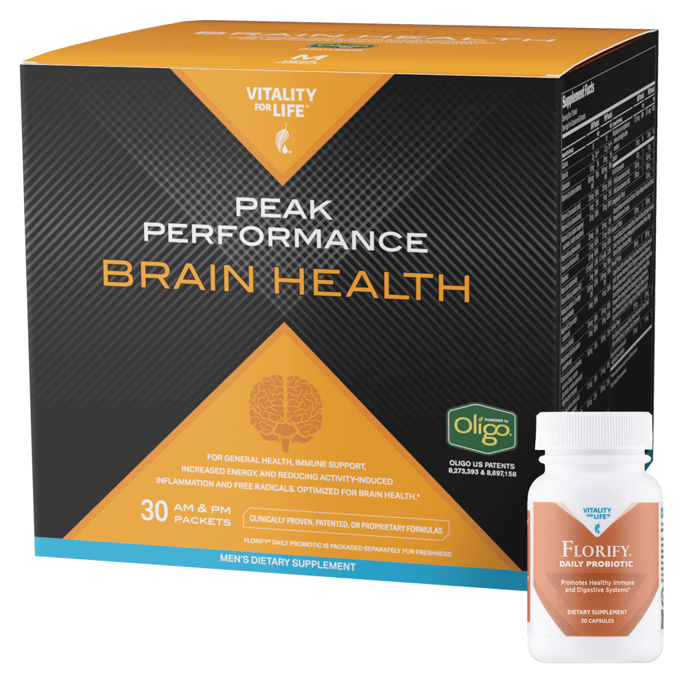 Peak Performance Brain Health Pack: Men