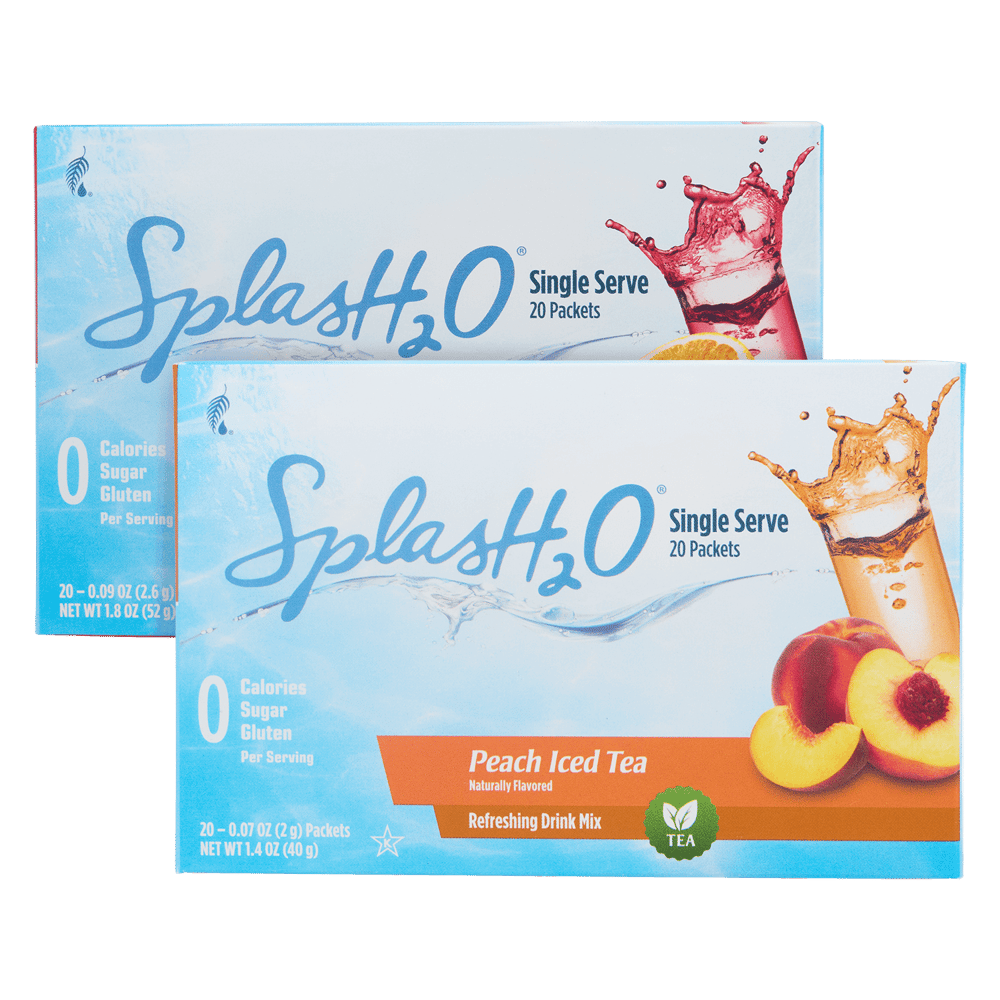 SplasH2O® Single Serve 2-Pack