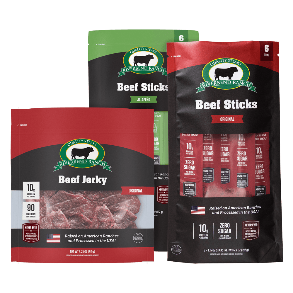 Monthly Special: Riverbend Ranch Beef Jerky and Riverbend Ranch Beef Sticks