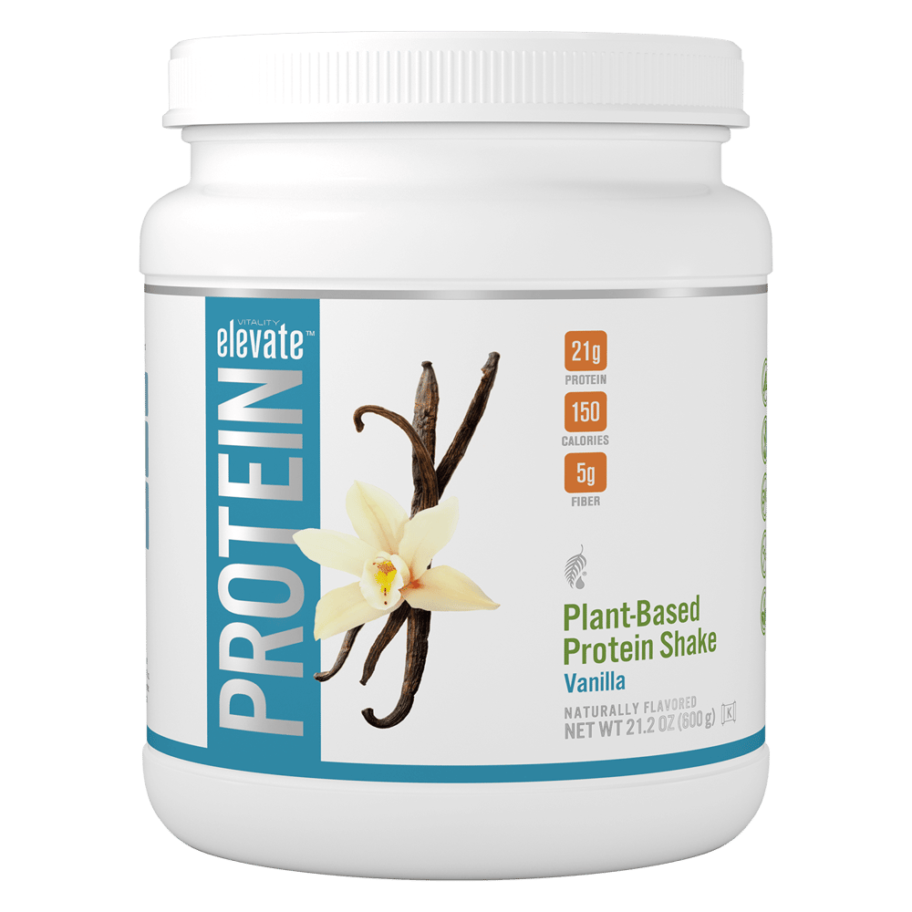 Vitality Elevate Plant Based Protein Shake: Vanilla