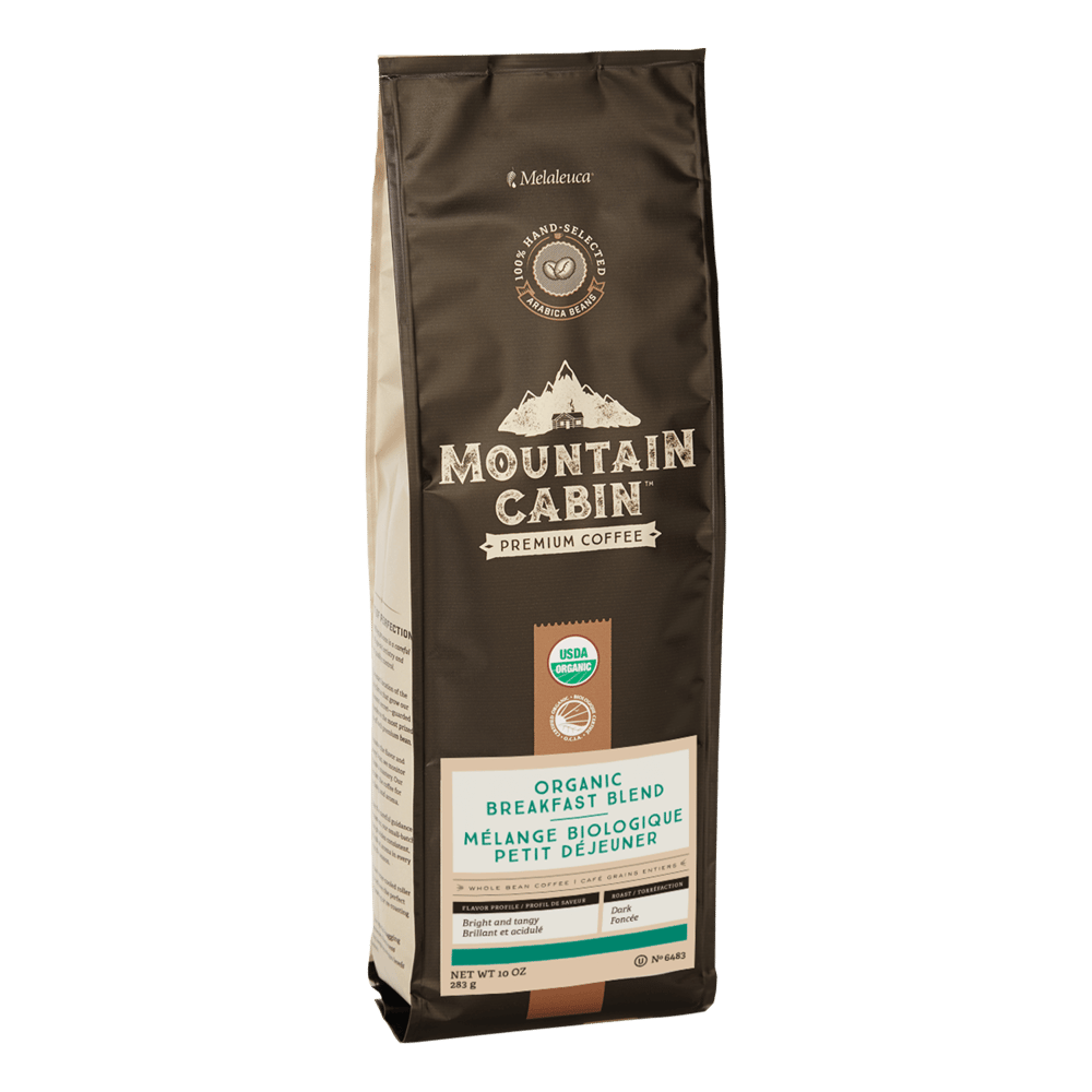 Mountain Cabin™ Organic Breakfast Blend Whole Bean Coffee