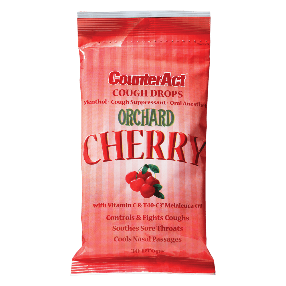 CounterAct® Cough Drops—Orchard Cherry