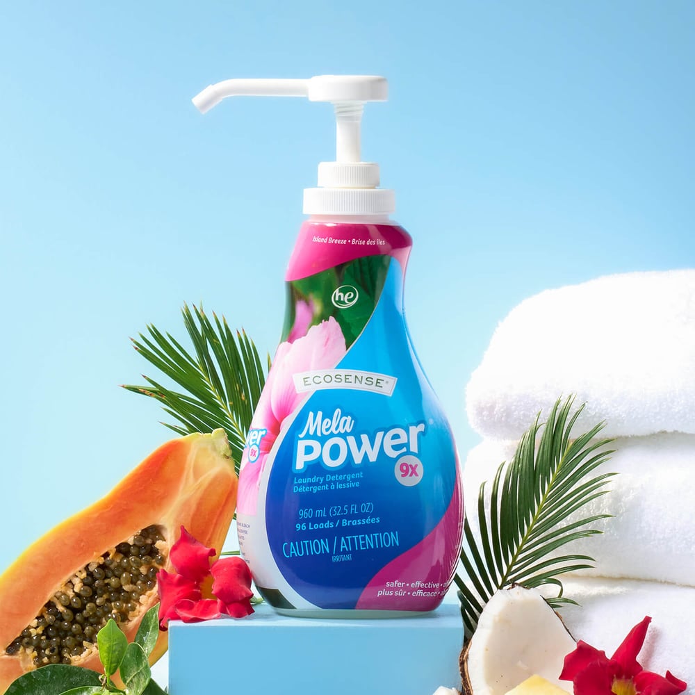 HE MelaPower® 9x Detergent: Island Breeze