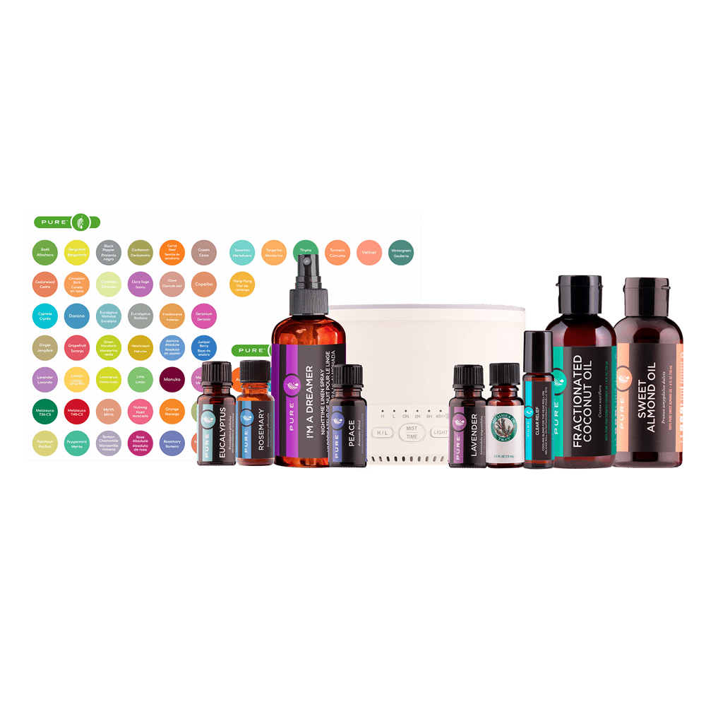 Paquete básico de aceites esenciales PURE