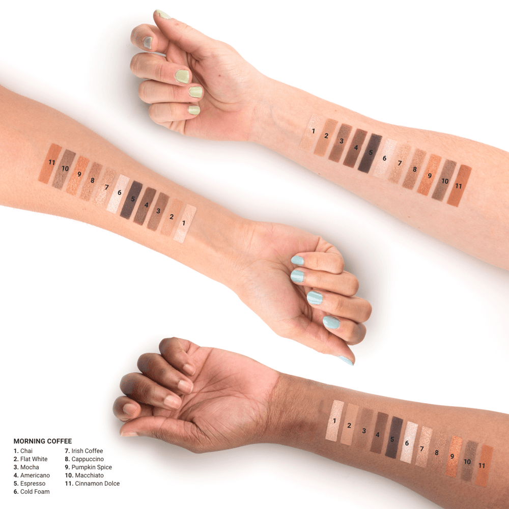 Sei Bella Eyeshadow Palette: Morning Coffee