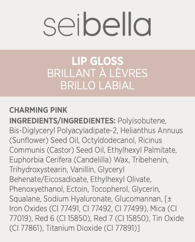 Sei Bella Lip Gloss: Charming Pink