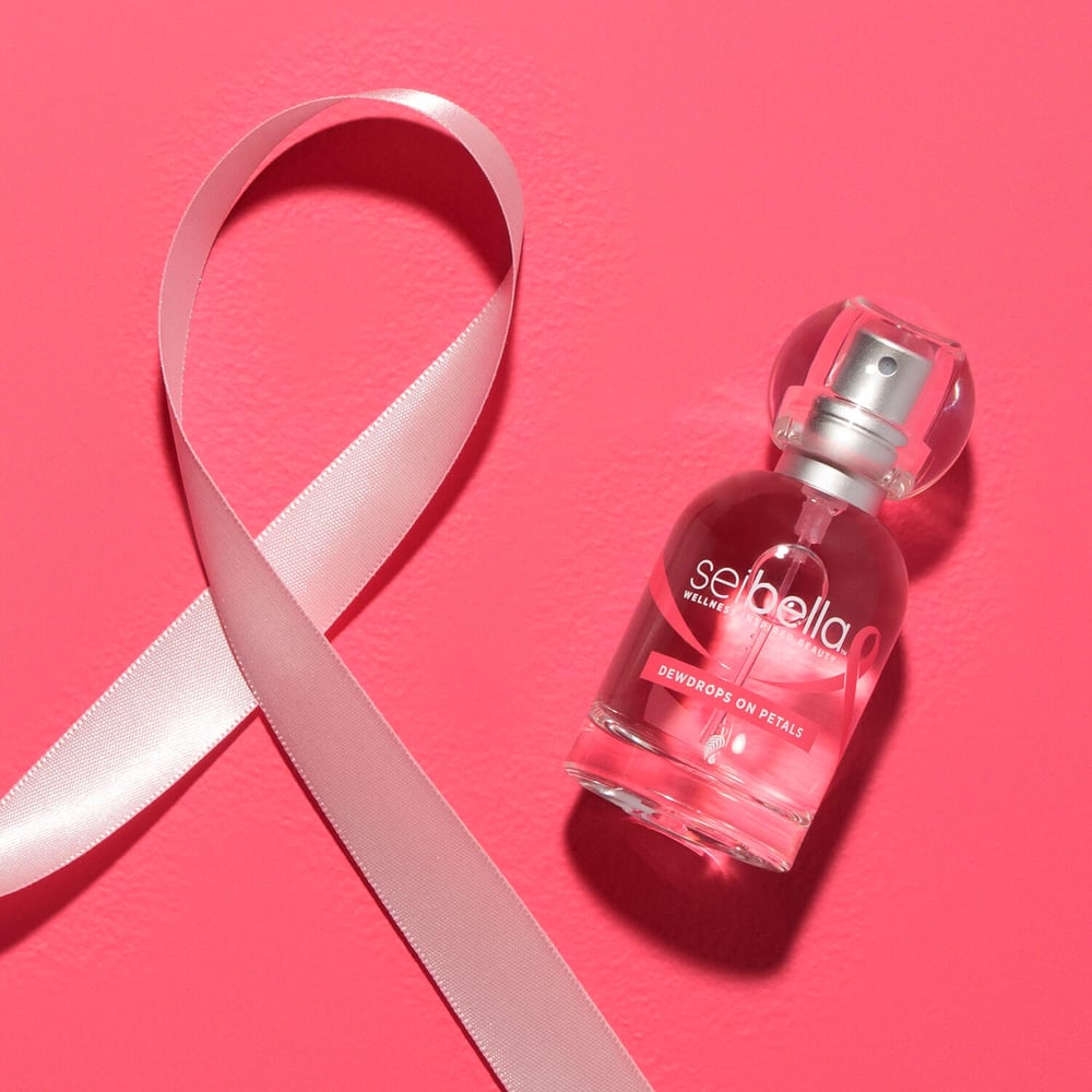 Breast Cancer Awareness Sei Bella Dewdrops on Petals Fragrance