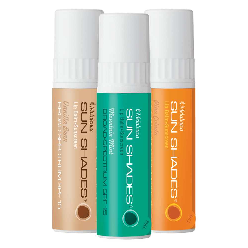 Sun Shades® Lip Balm: 3-Pack