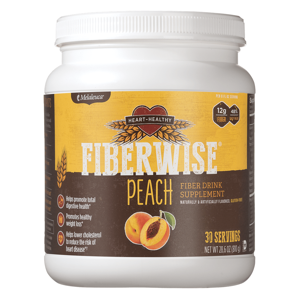 FiberWise Drink Harvest Peach
