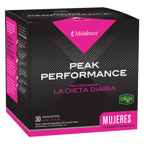 Paquete de nutrición Peak Performance: Mujeres