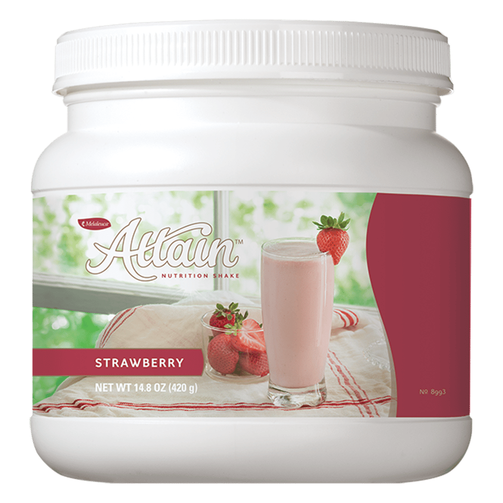 Attain with CraveBlocker Shake Strawberry