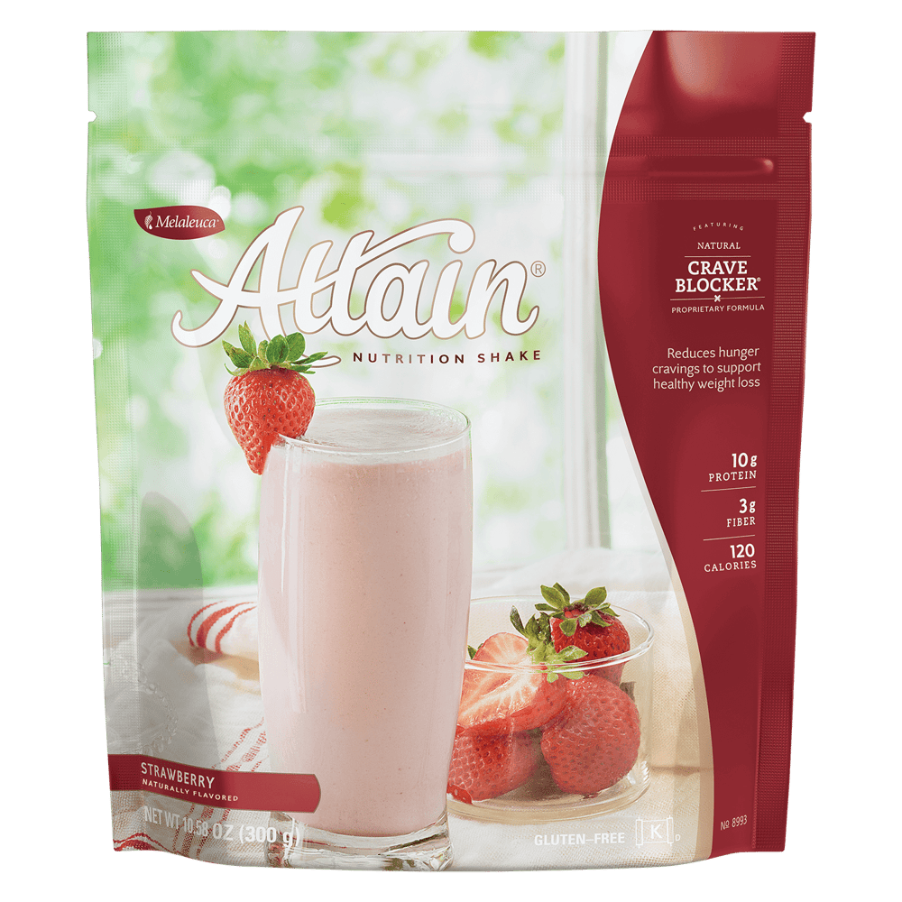 Attain® with CraveBlocker® Shake: Strawberry