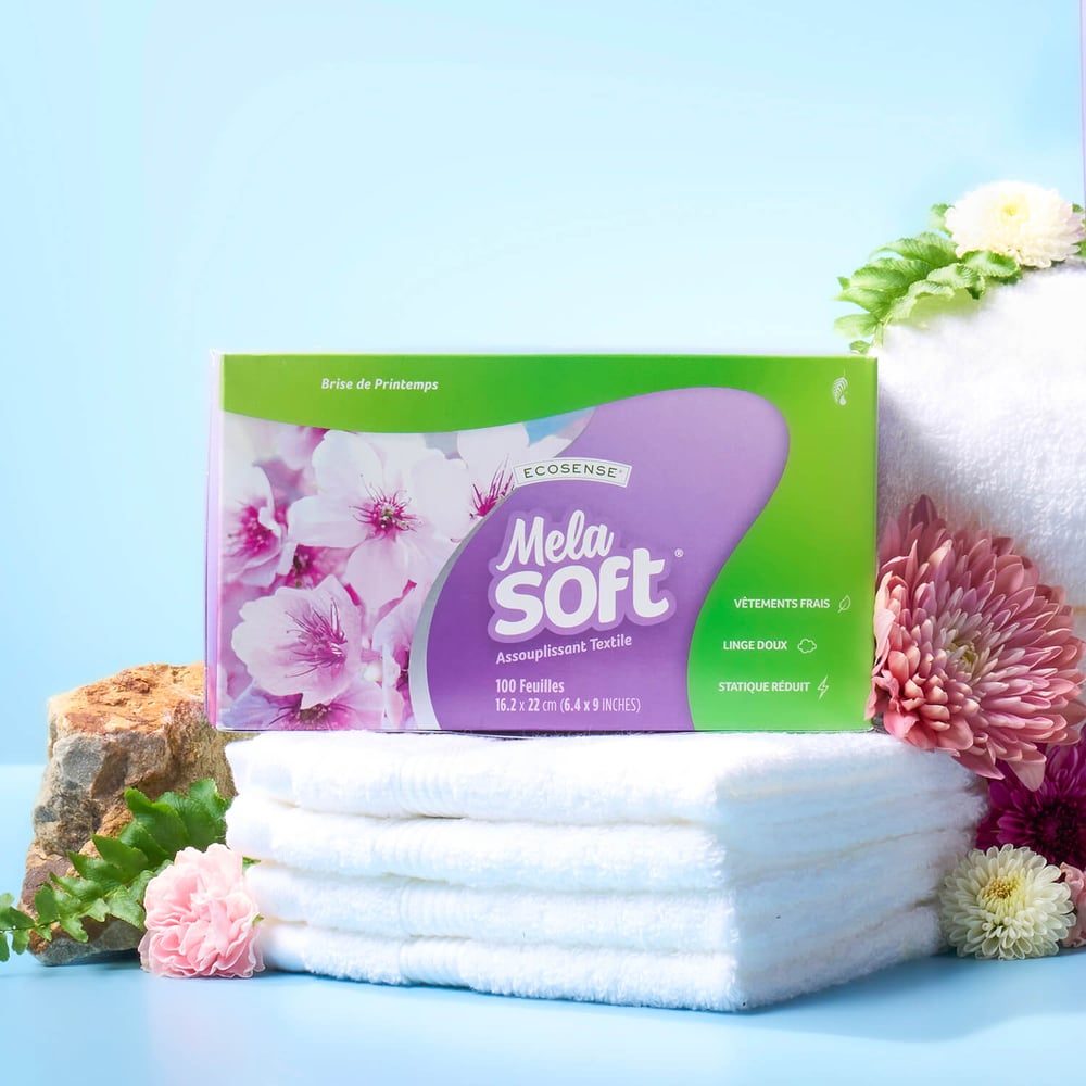 MelaSoft® Dryer Sheets: Spring Breeze