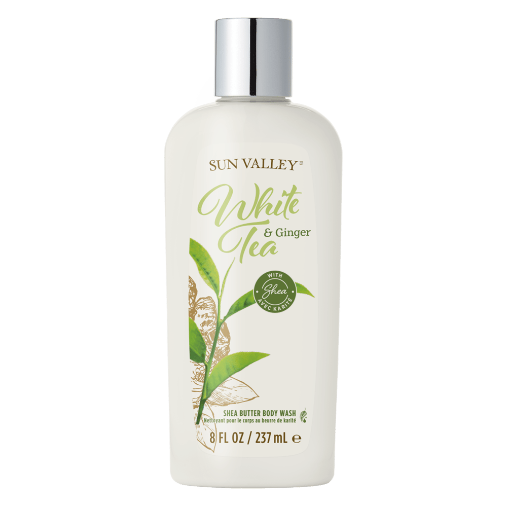 Sun Valley® Shea Butter Body Wash: White Tea & Ginger
