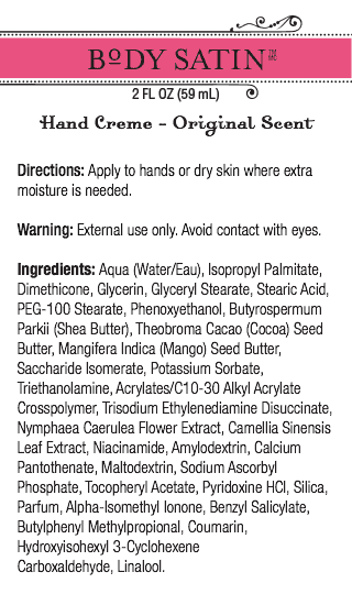 Body Satin™ Hand Creme