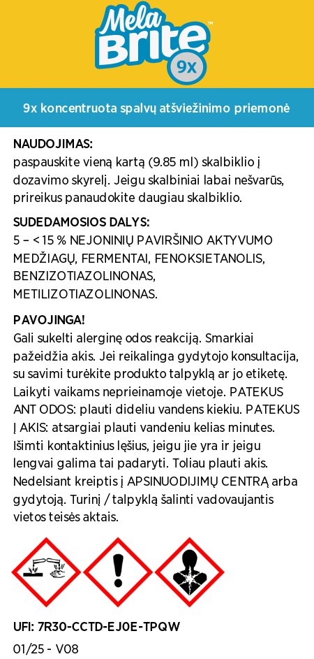 EcoSense® skalbiklių pakuotė