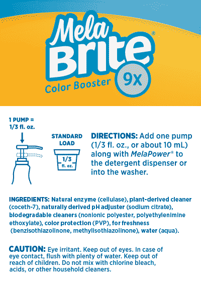MelaBrite® 9x Color Booster: 96 Loads
