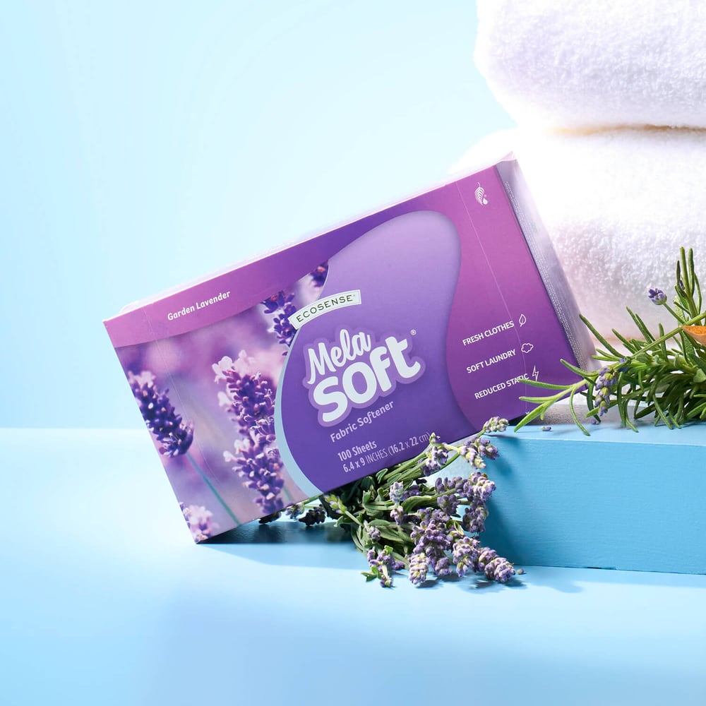 MelaSoft® Dryer Sheets: Garden Lavender