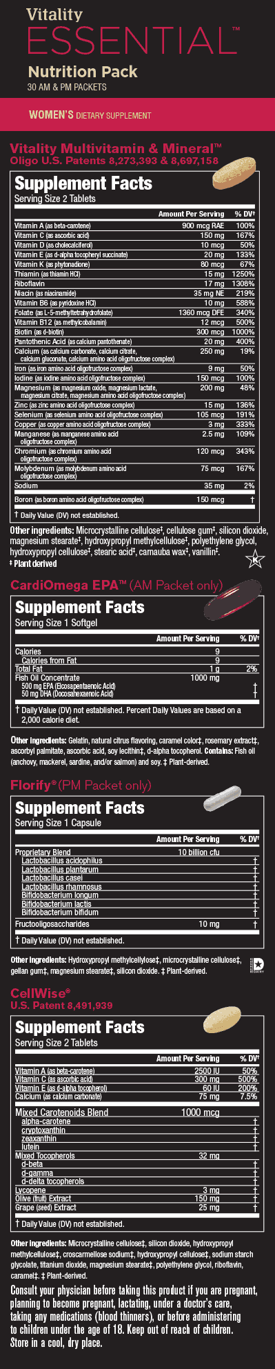 Vitality Essential Nutrition Women