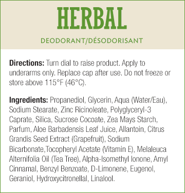 Melaleuca® Herbal Deodorant