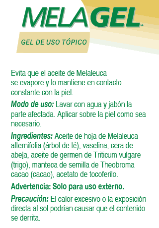 Bálsamo tópico MelaGel® (tubo) 