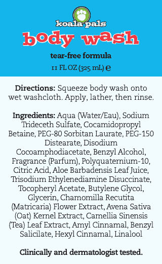Koala Pals® Tear-Free Body Wash