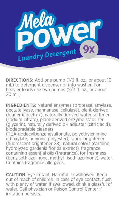 MelaPower® 9x Detergent: Garden Lavender 96 Loads
