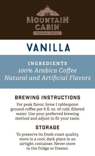 Mountain Cabin™ Vanilla Ground Coffee