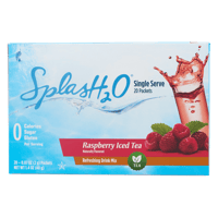 Splash2o Raspberry SplasH2O® Single Serve: Raspberry Iced Tea