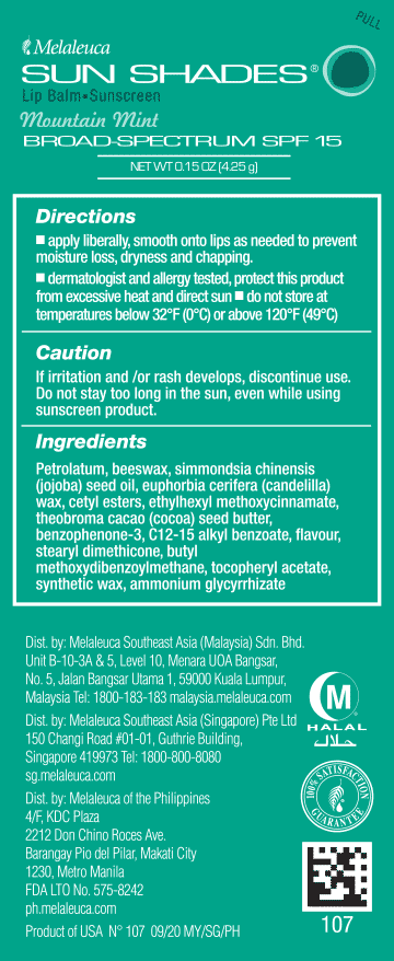 Sun Shades® Lip Balm-Mountain Mint