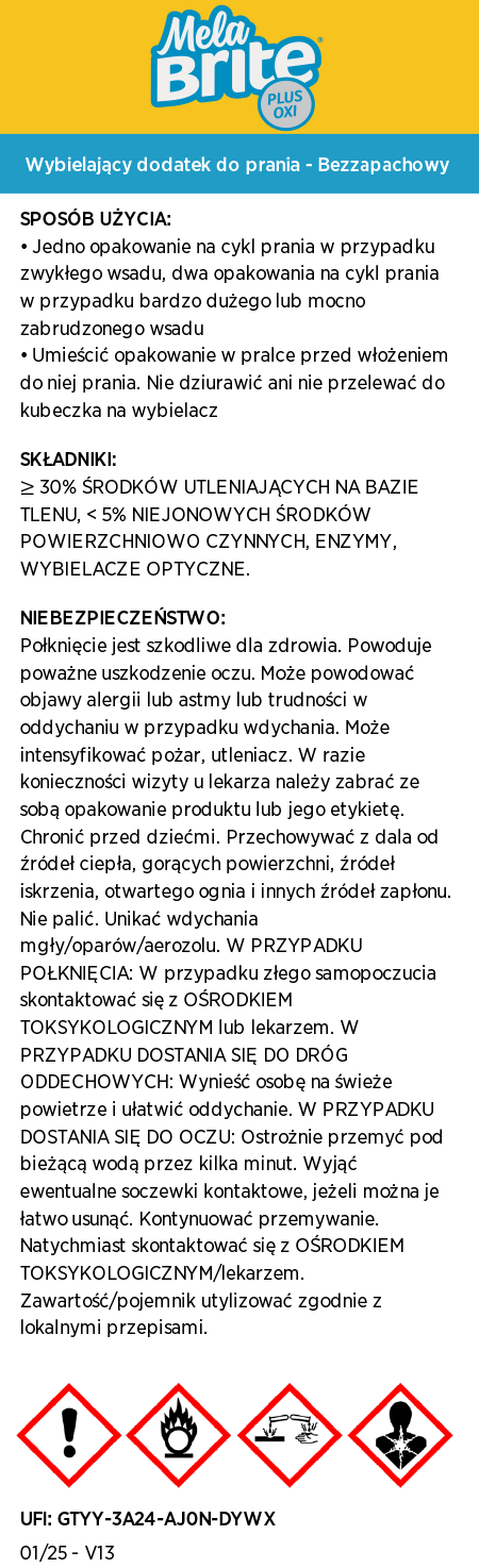 MelaBrite™ Plus Oxi Wybielający dodatek do prania - Zestaw oszczędnościowy