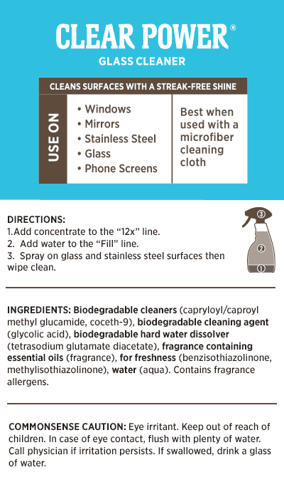 Clear Power® Mixing Spray Bottle
