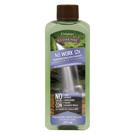 Limpiador de regadera No Work® 12x (No se incluye la botella rociadora)