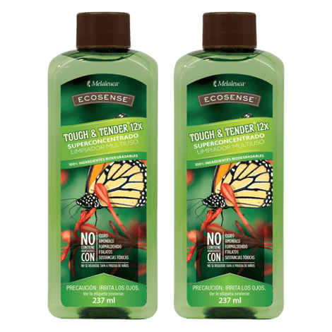 Dos botellas de Tough & Tender® 12x