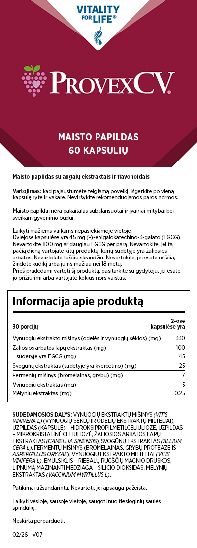 Vitality širdies palaikymo pakuotė™