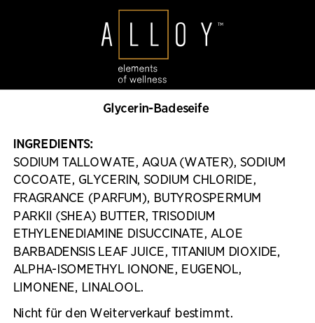 Alloy™ Körperpflege-Paket