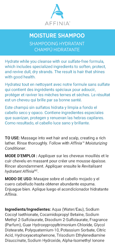 Affinia Moisture Shampoo
