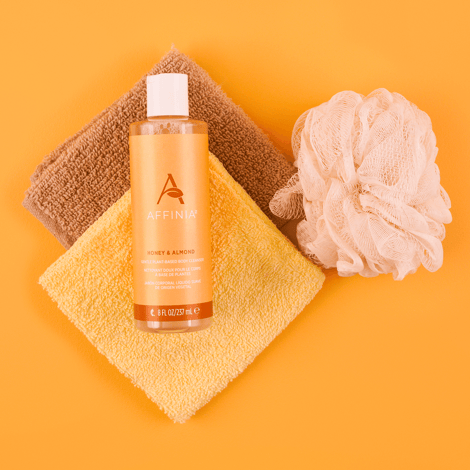Affinia Honey & Almond Gentle Plant Based Body Cleanser