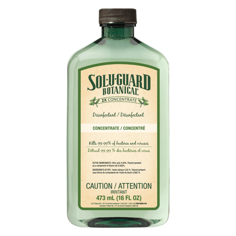 Sol-U-Guard Botanical® 2x Disinfectant (Mixing Spray Bottle not included)