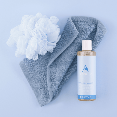 Affinia Vanilla Musk & Jasmine Gentle Plant Based Body Cleanser