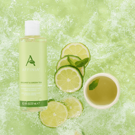 Affinia Bergamot & Green Tea Gentle Plant Based Body Cleanser