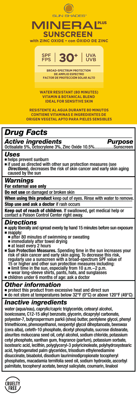 Sun Shades® Mineral Plus SPF 30+ Sunscreen