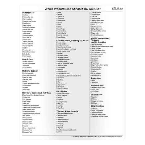 Which Products & Services Form (English)