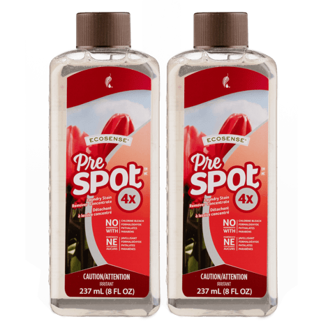 PreSpot™ 4x Laundry Stain Remover 2-Pack (Mixing Spray Bottle not included)
