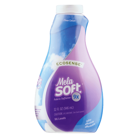 MelaSoft® 9x Liquid Fabric Softener: Clean Cotton 96 Loads